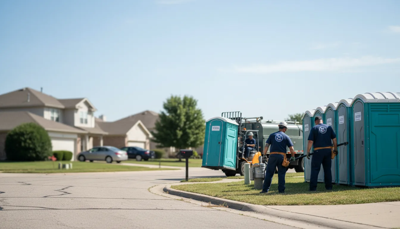 Porta Potty Rental in Standard, IL near me